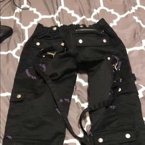 Vlone Bondage Pants purple